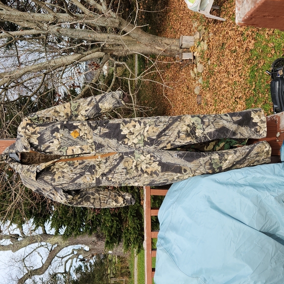 Moleskins quilted one-piece hunting suit - Picture 1 of 8